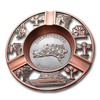 Cabeza 3D Moneda de plata antigua, moneda de metal personalizada