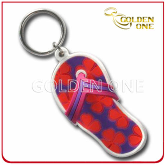 Llavero de silicona de PVC suave personalizado barato de alta calidad