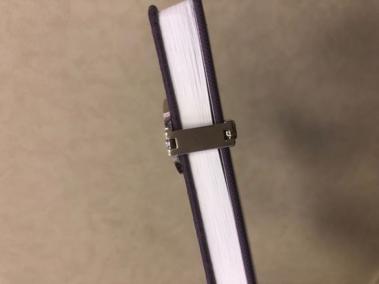 Promoción Accesorios de libro personalizado Metal Magnético Bookmark Clip