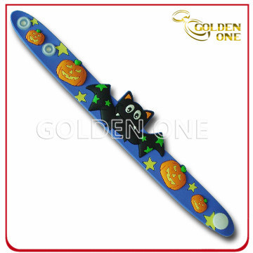 Pulsera de silicona impresa grabada en relieve grabado en relieve de dibujos animados