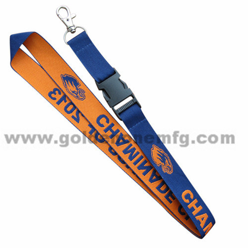 Cuerda de poliéster impresa lateral doble personalizada