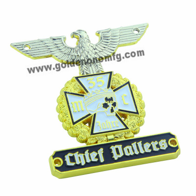 Pin de solapa de metal de esmalte duro de venta caliente