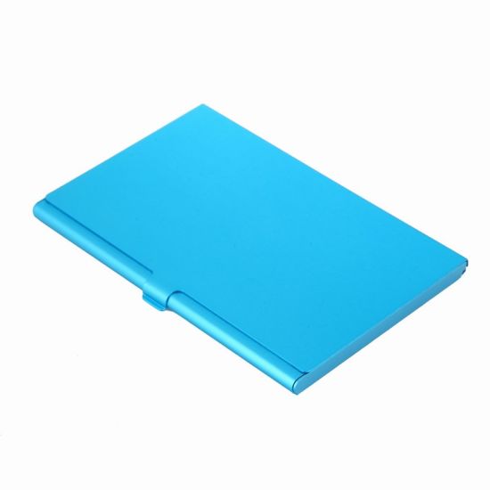Titular de la tarjeta de visita de aluminio multicolor de la venta caliente