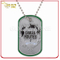 Etiqueta de perro de metal de esmalte suave estampado de hierro personalizado