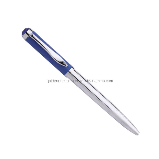 Promoción de alta calidad de acero inoxidable Twist Metal Pen