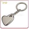 Llave de cuero personalizada FOB con émbolo en relieve de metal de latón antiguo