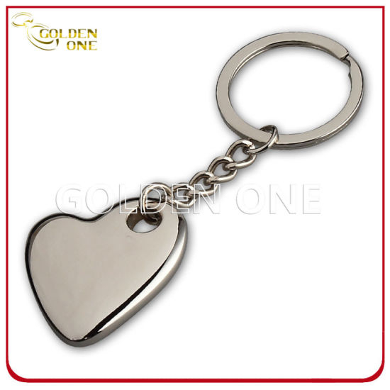 Llave de cuero personalizada FOB con émbolo en relieve de metal de latón antiguo