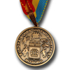 Medallón chapado en oro del Festival de Carnaval personalizado