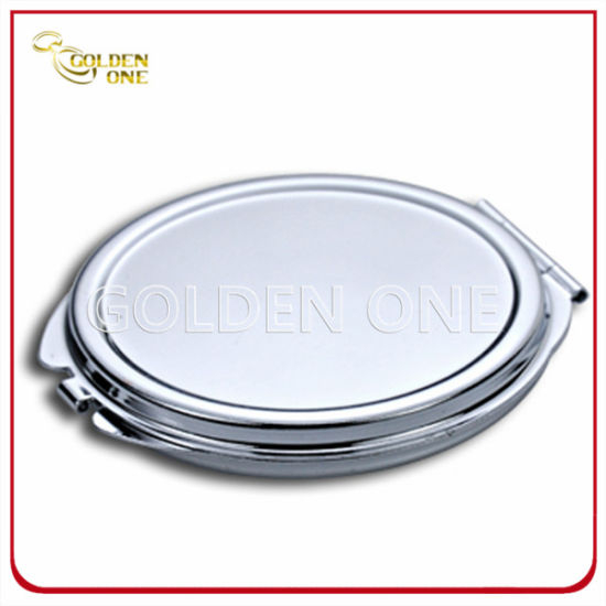 Diseño de FShion Chrome Placking Placking Square Compact Mirror
