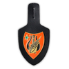 Tenedor de la insignia de cuero del emblema militar personalizado