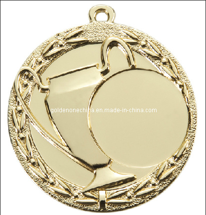 Medalla de recuerdo de metal chapado en cobre personalizada