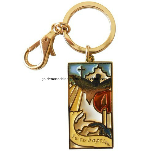 Llavero de metal con forma de corazón personalizado con cordón