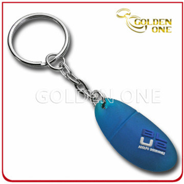 Silicona promocional que imprime el llavero de PVC suave