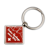 Personalizado de alta calidad de esmalte suave debossed logo llavero metálico