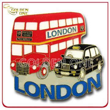 Custom London Shape Shape Souvenir Metal Iman de nevera