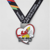 Medalla de esmalte suave de metal deportivo Taekwondo Kungfu personalizado