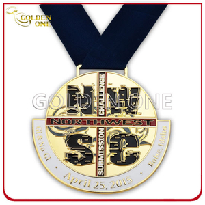 Evento deportivo personalizado Medallón de metal de esmalte suave
