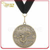 Medalla de recuerdo de metal en relieve para participantes del Festival del Bote del Dragón