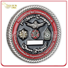 Moneda de souvenir personalizada de esmalte de aleación de zinc
