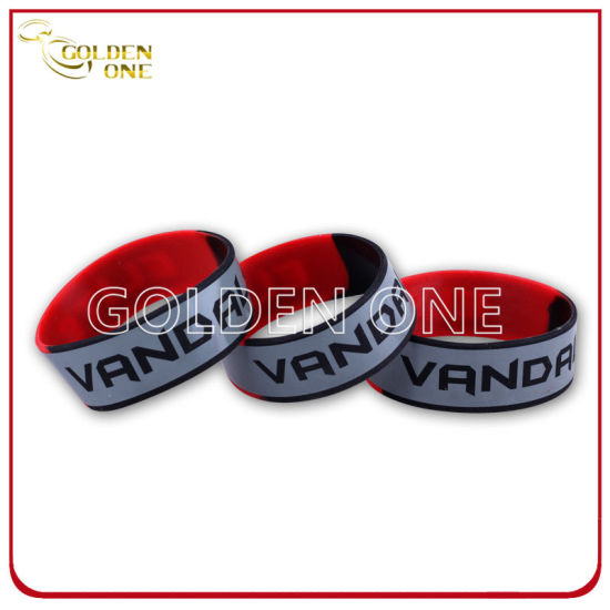 Banda de pulsera de silicona de silicona de silicona