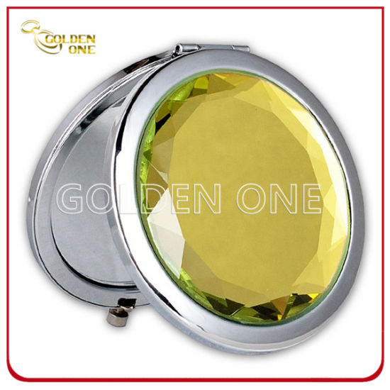 Diseño de FShion Chrome Placking Placking Square Compact Mirror