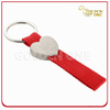 Llavero de metal con forma de corazón personalizado con cordón