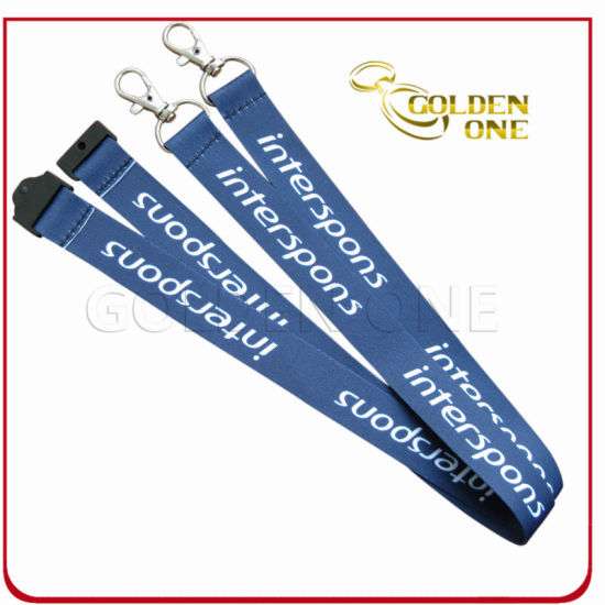 Cuerda de poliéster impresa lateral doble personalizada
