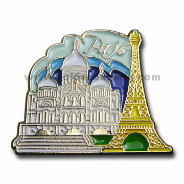 Custom London Shape Shape Souvenir Metal Iman de nevera