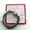 Soporte de anillo de teléfono de esmalte del esmalte del metal del logotipo personalizado
