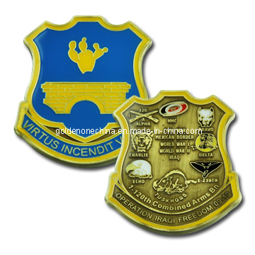 Venta caliente placa de madera de alta calidad con insignia de metal