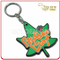 Forma de hoja de arce promocional Soft PVC llavero