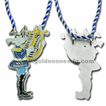 Medalla de recuerdo de metal chapado en cobre personalizada