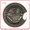 Moneda de desafío de recuerdo de policía de esmalte suave con logotipo 3D de metal personalizado