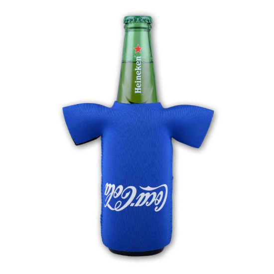 Diseño de lujo Neopreno Pantalla de seda Botella de impresión Titular de Stubby