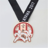 Medalla de esmalte suave de metal deportivo Taekwondo Kungfu personalizado