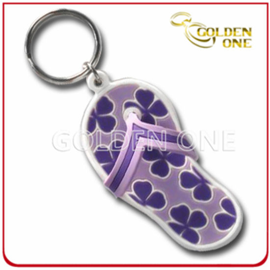 Llavero de silicona de PVC suave personalizado barato de alta calidad