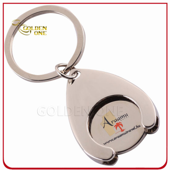 Toporte de moneda de trolley de metal impreso personalizado