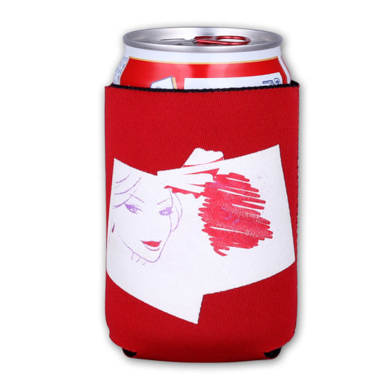 Suministro de fábrica de diseño personalizado Neopreno Cerveza impresa Koozie