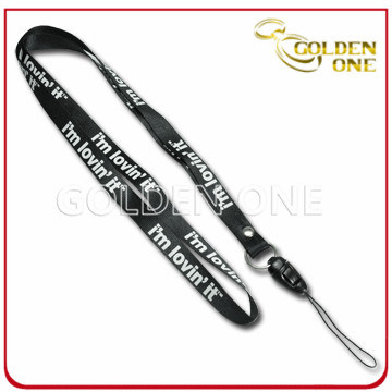 Pantalla de seda de suministro directo de fábrica Impreso Poliéster Poliéster Lanyard