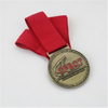 Personalizado 2D grabado esmalte suave divertido paseo en la medalla de metal